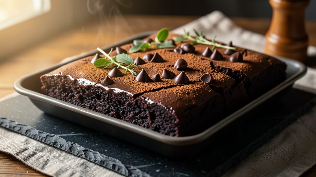 Chewy Dark Chocolate Brownie Recipe: Fudgy Cracks and Coffee-Infused Depth Without Dry Crumbs