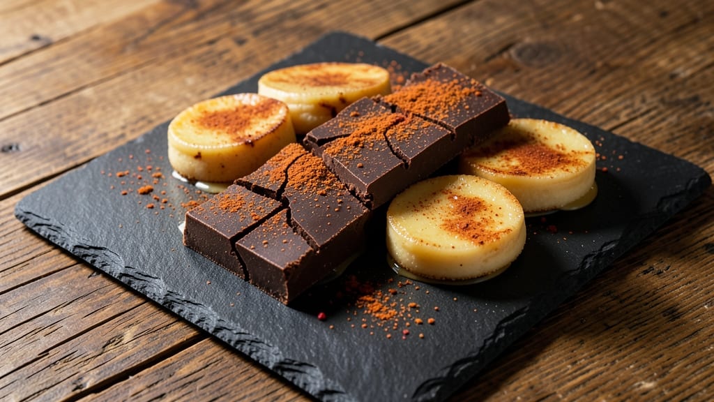 Bueno Chocolate Bars Recipe: Coffee-Enhanced Fudge Swirls and Buttery Caramel Topping