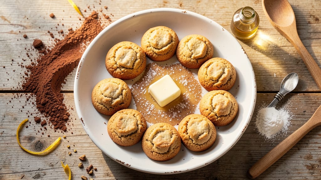 Basic Chocolate Biscuit Recipe: Buttery Layers and Warm Vanilla Infusion
