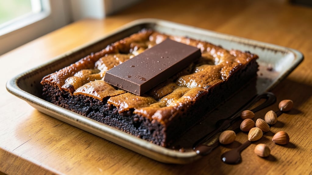 Brownie Recipe With Dark Chocolate Bar: Melty Chunks and Crispy Edges