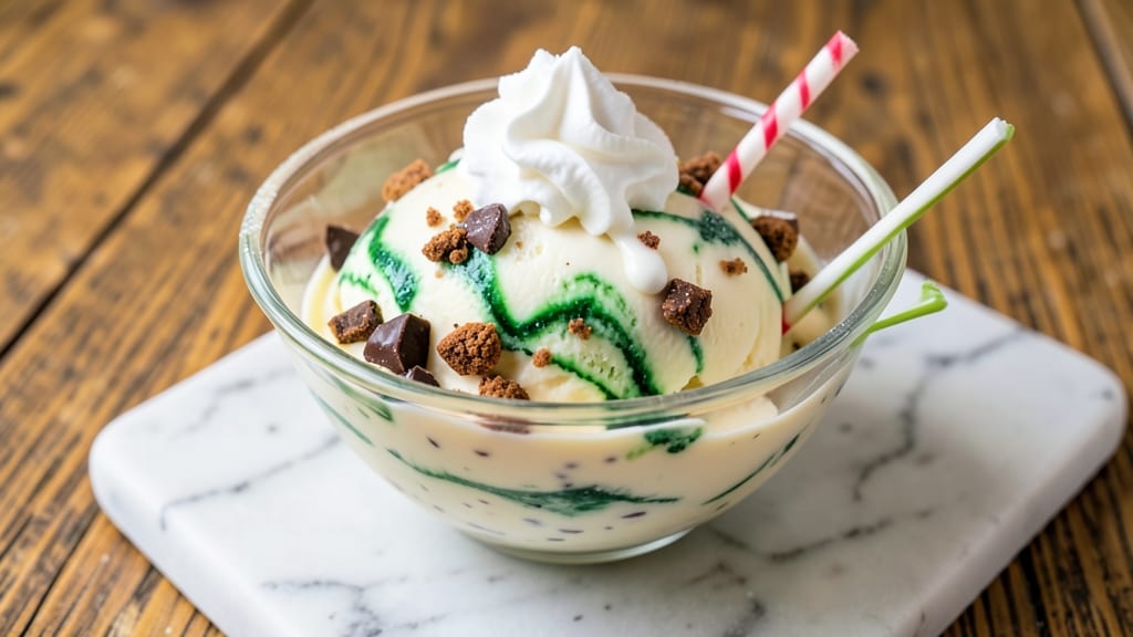 Breyers Mint Chocolate Chip Ice Cream Recipe: Peppermint Swirls and Crunchy Chunks
