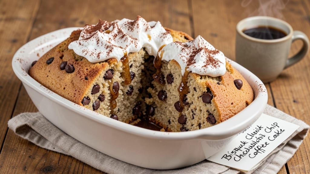 Bisquick Chocolate Chip Coffee Cake Recipe: Triple-Layered Crunch With Coffee-Infused Moisture