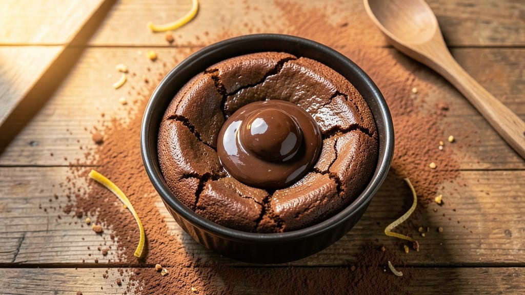 Bakers Chocolate Molten Lava Cake Recipe: Single-Serve Warmth in 12 Minutes