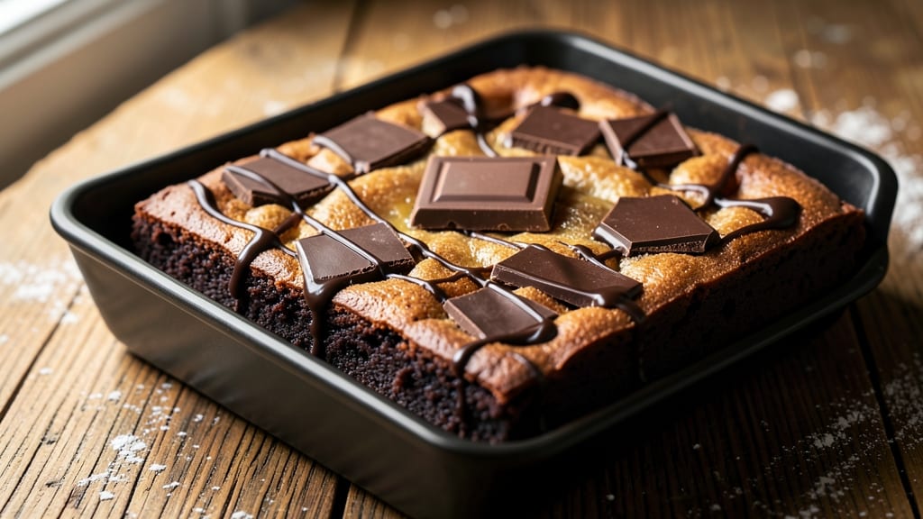 Brownie Recipe With Unsweetened Chocolate Squares: Deep Cocoa Crunch Without Added Sugar