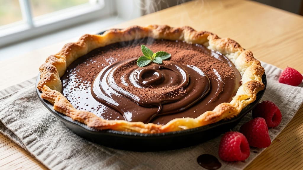 Brenda Gantt's Chocolate Pie Recipe From Scratch: Homestyle Crust and Fudgy Filling