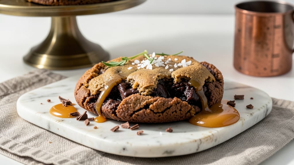 Chewy Chocolate Supreme Cookie Recipe: Bold Coffee Edge and Fudgy Core Contrast