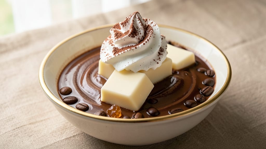 Caribou White Chocolate Mocha Recipe: Frosted Coffee Bars With Triple-Layered Crunch
