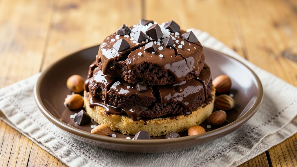 Chewy Chocolate Supreme Recipe: Coffee-Infused Fudge Cracks and Buttery Layers