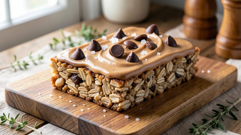 Chewy Peanut Butter Chocolate Chip Granola Bars Recipe: No-Bake Crunch with Melty Chunks