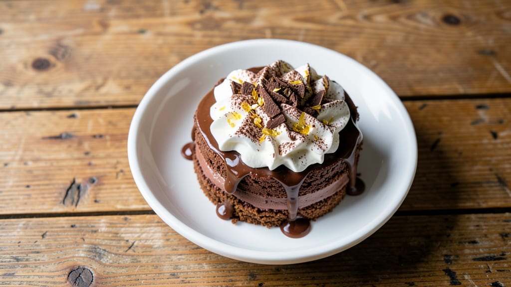 Bittersweet Chocolate Torte Recipe: Decadent Coffee-Infused Crunch With Fudgy Core