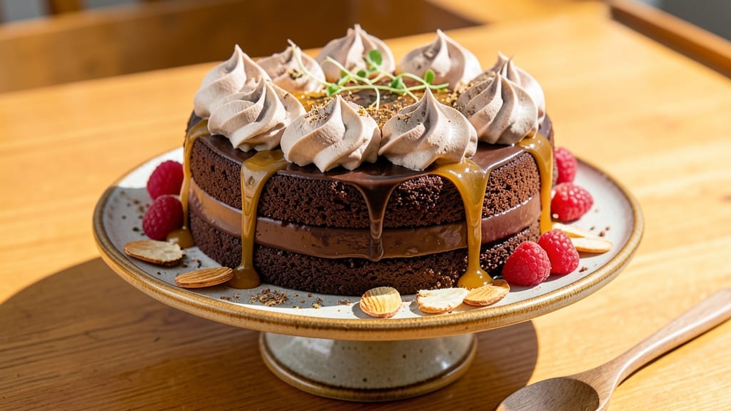 Baker's German's Sweet Chocolate Cake Recipe: Original Coffee-Infused Fudge Swirls