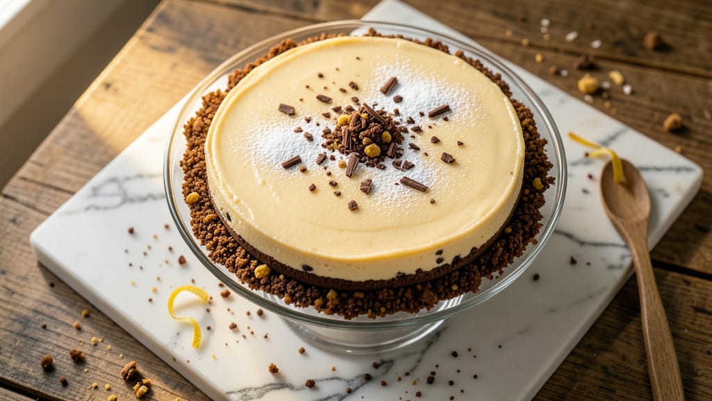 Cheesecake Recipe With Chocolate Chip Cookie Crust: Crunchy Base, Silky Smooth Top