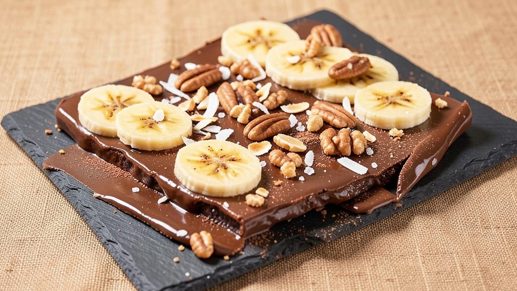 Banana Chocolate Bark Recipe: Crunchy Top, Melty Middle Magic