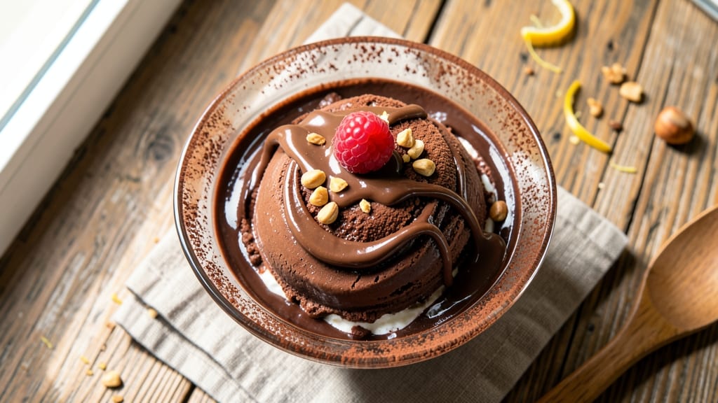 Blended Chocolate Ice Cream Recipe: Blendtec Velvety Smoothness in 5 Minutes