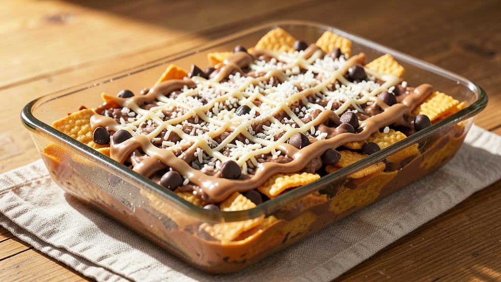 Chex Mix Peanut Butter Chocolate Bars Recipe: Peanut Butter-Cocoa Crunch in One Pan