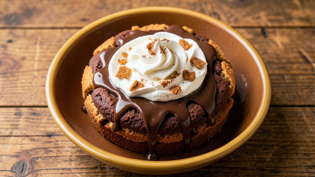 British Chocolate Biscuit Cake Recipe: Crunchy Top, Fudgy Heart, Coffee-Infused Twist