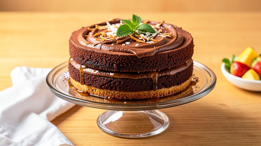 Caribbean Chocolate Rum Cake Recipe: Boozy Spiced Layers With Caramelized Top
