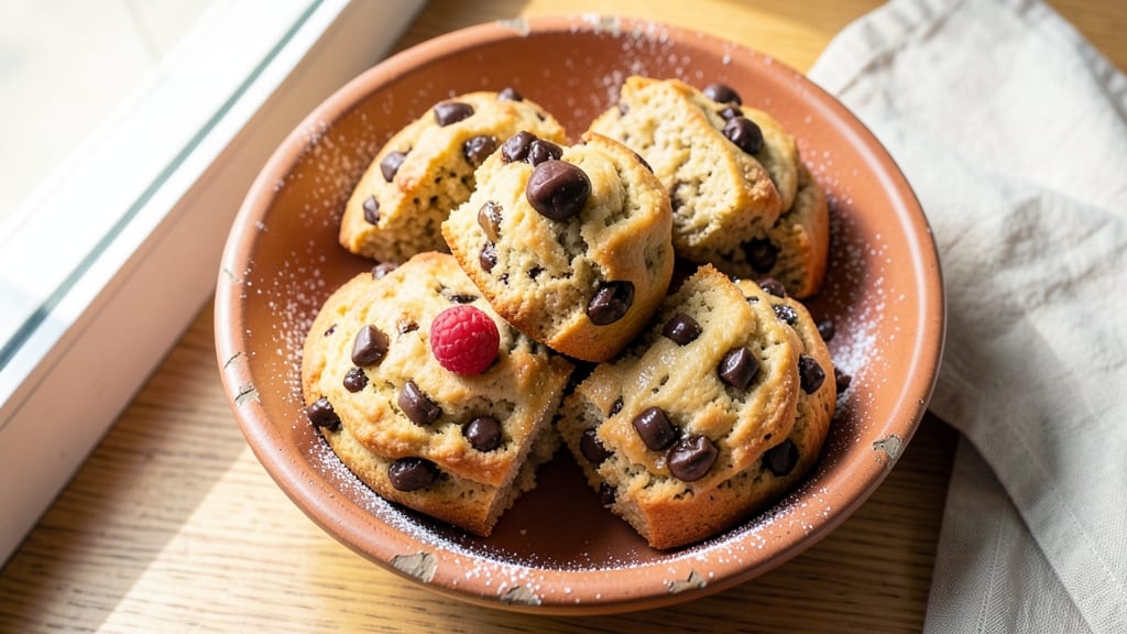 Banana Chocolate Scones Recipe: Warm Spice Swirls and Melty Chocolate Chunks