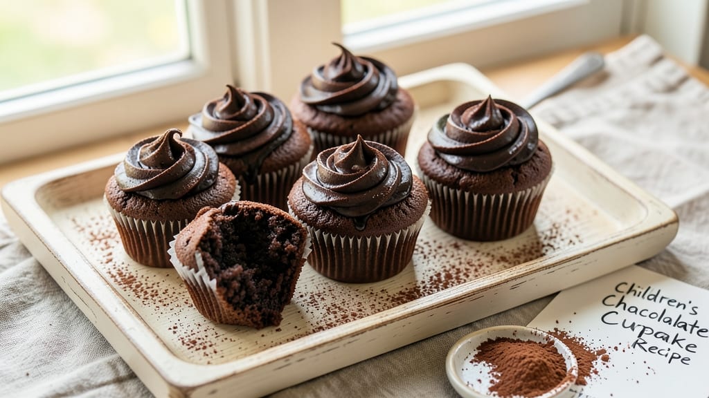 Children's Chocolate Cupcakes Recipe: Mini Bites for Little Hands and Happy Smiles