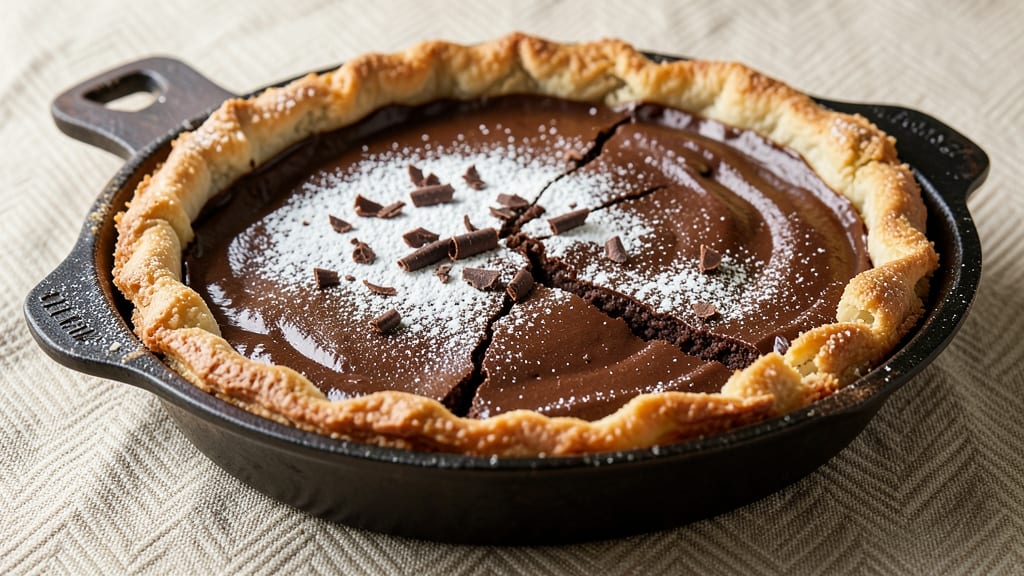 Bev's Chocolate Pie Recipe: Coffee-Infused Crunch and Silky Filling
