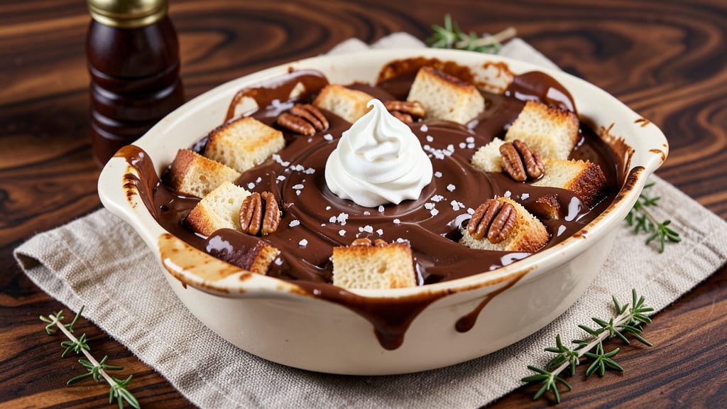 Best Chocolate Bread Pudding Recipe Ever: Triple-Layered Fudge and Vanilla Swirls