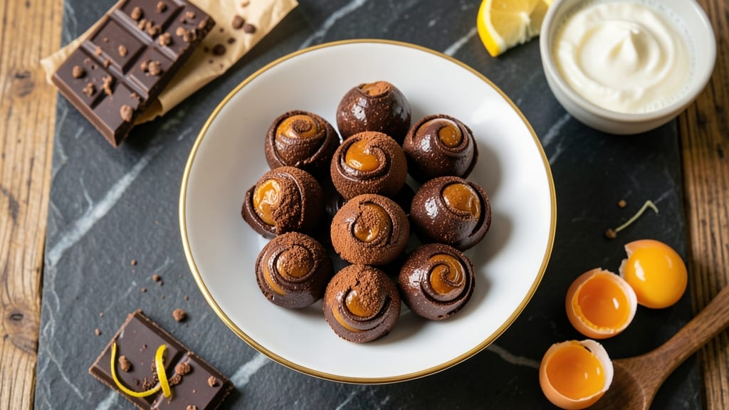 Caramel-Filled Chocolate Truffles Recipe: Silky Ganache Wrapped in Crispy Cocoa Shells