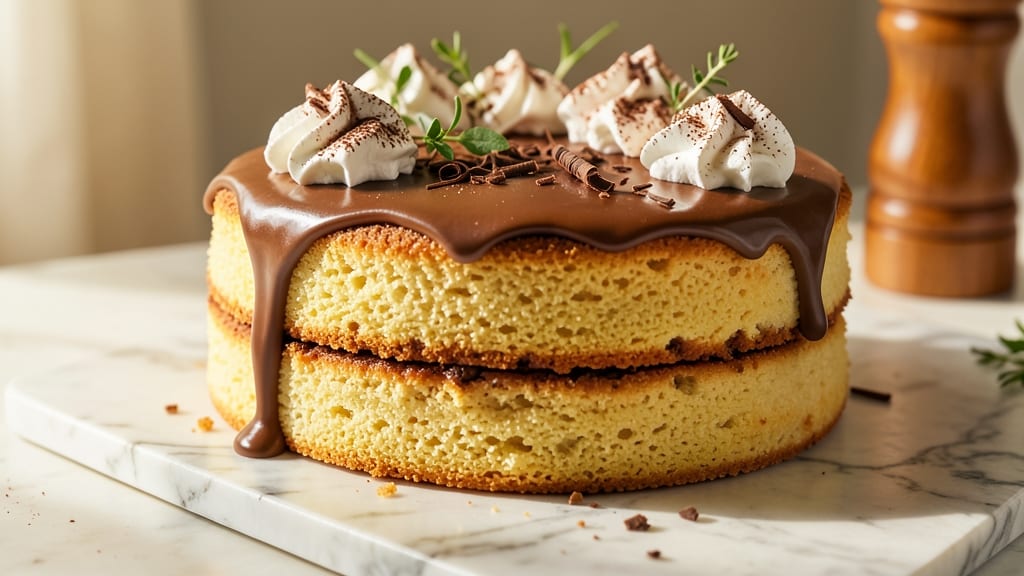 Blonde Chocolate Cake Recipe: Coffee-Infused Moisture Without Dry Crumbs