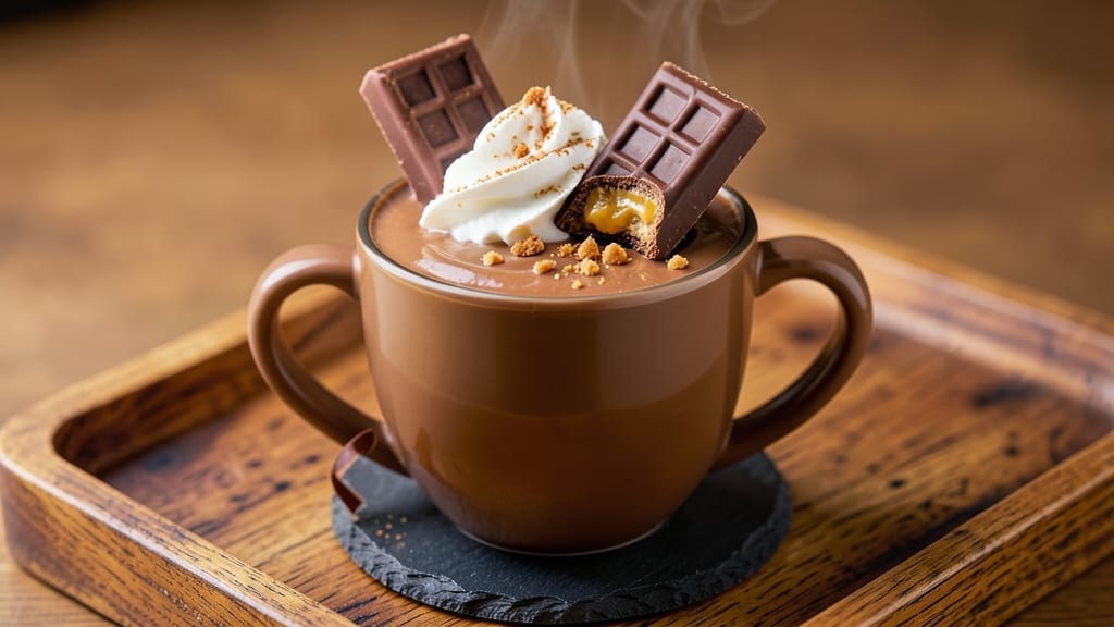 Butterfinger Hot Chocolate Recipe: Crunchy Candy Clusters in Every Sip