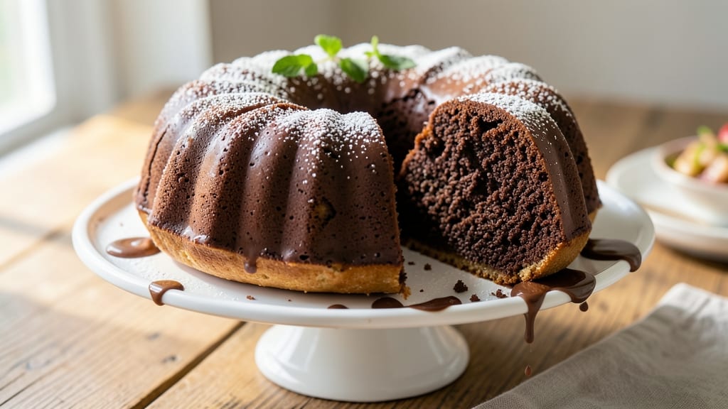 Betty Crocker Chocolate Bundt Cake Recipe: Decadent Swirls and Glossy Chocolate Rivers