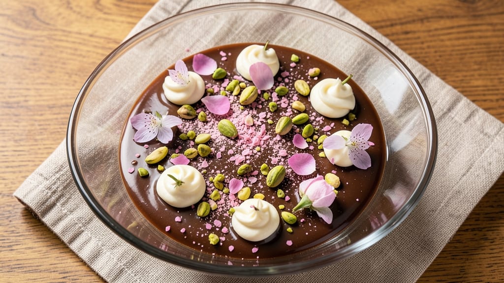 Cherry Blossom Chocolate Bars Recipe: Floral-Infused Fudge with Almond Crunch