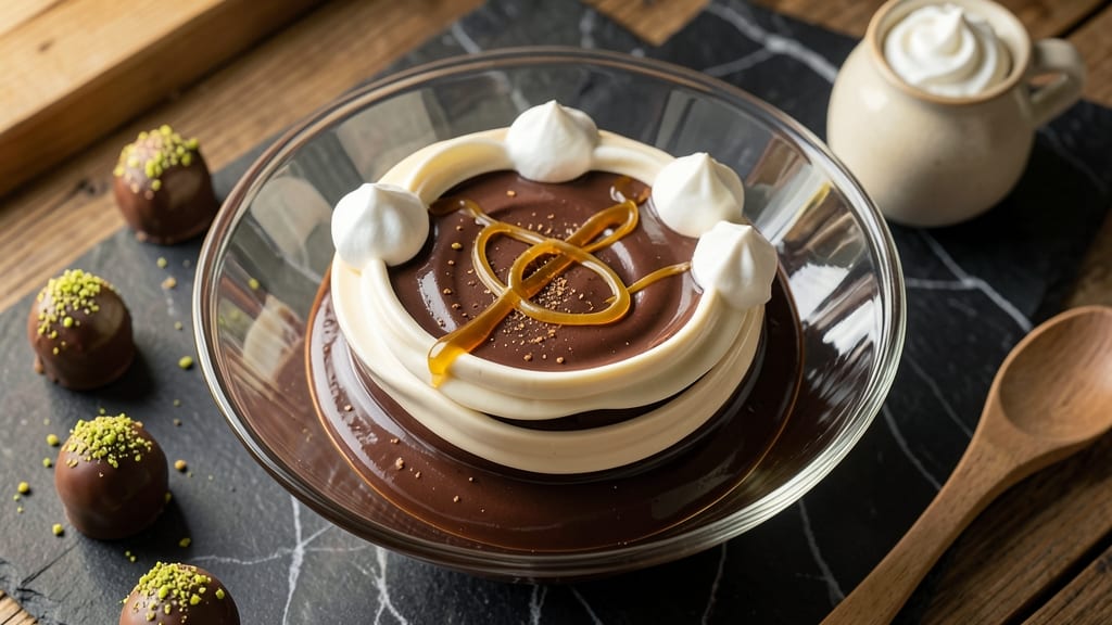 Bella's Chocolate Fountain Recipe: Triple-Layered Elegance With Coffee-Infused Ganache