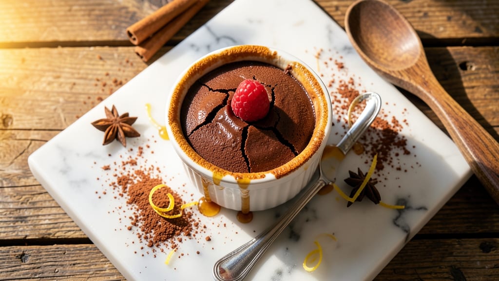 Baked Chocolate Mousse Recipe: Airy Clouds With Fudgy Base Magic